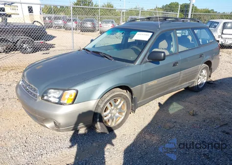 2001 Subaru Outback Outback Awp from USA, damaged, VIN 4S3BH675717641502